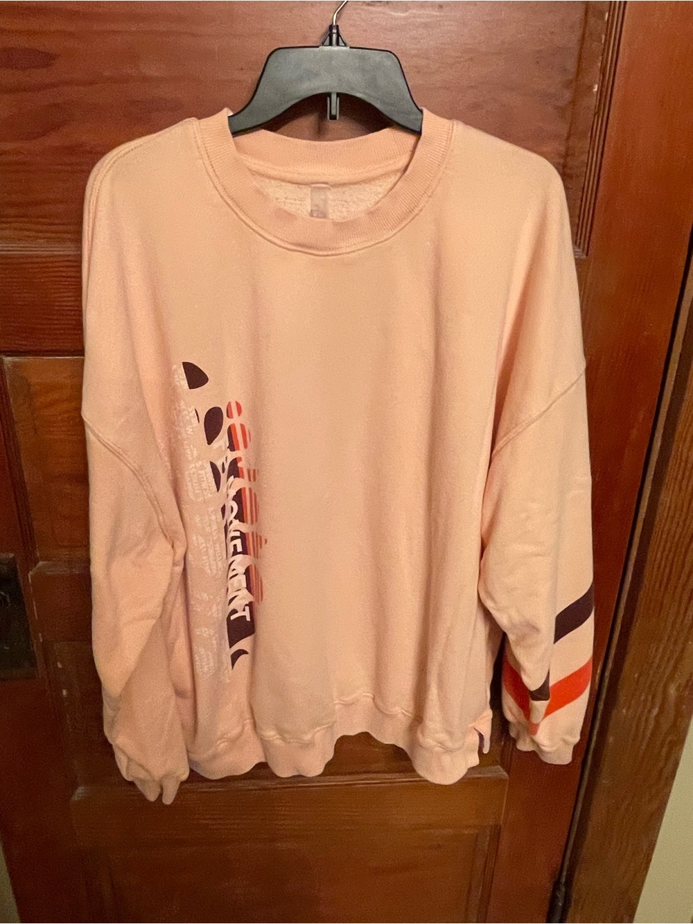 Free People FP Movement All Star Buti Logo Pullover peach pastel combo - - Picture 4 of 8